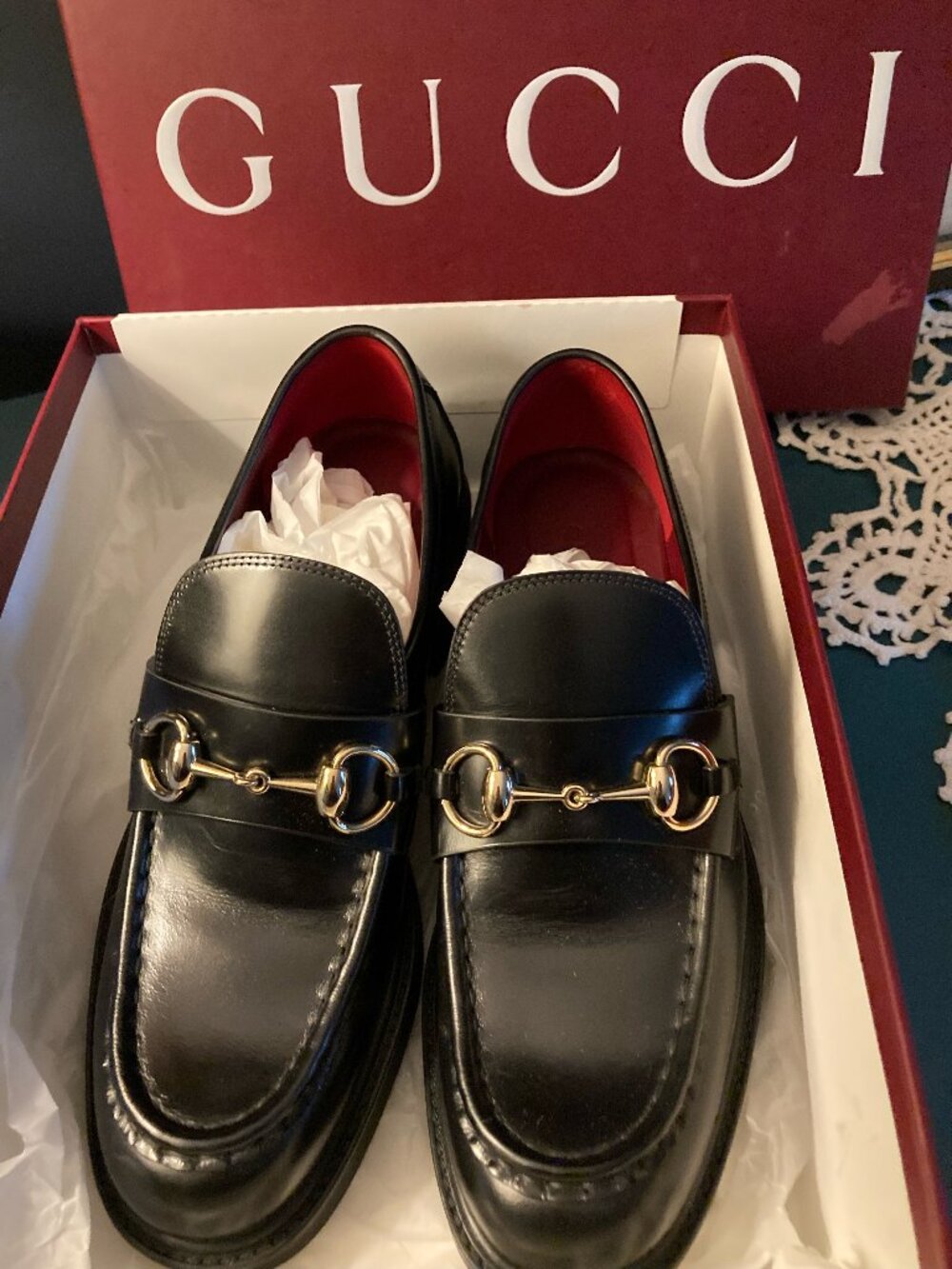 GUCCI WOMEN'S LOAFER WITH HORSEBIT